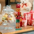 thumbnail image 6 of LOLIPPYY Wooden Nutcracker Gingerbread Figurine Christmas Decoration for Holiday Home Decor, 1 Piece, 6 of 8