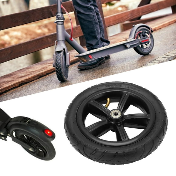 8 Inch 200x45 Wheel Rim and Tires Set, Wear Resistant Strong Grip Durable Rubber Shock Absorption 8 Inch Pneumatic Wheel  for Electric Scooter