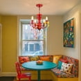thumbnail image 7 of Small Crystal Chandelier 4-Light , Colorful Acrylic Ceiling Light for Kids Room Nursery Playroom, 7 of 7