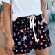 thumbnail image 4 of Pantalones cortos con cordón y cordones con bolsillos sueltos informales con estampado del Día de la Independencia para mujer Pompotops ulkah937247, 4 of 7