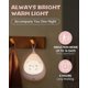 thumbnail image 2 of Cute Cat Night Light Kids, Baby Night Light with Sensor, Rechargeable Kids Night Light with Hook, 2 of 5