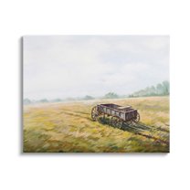 Stupell Industries Wild West Wagon Cart Rural Hill Farm Scenery,30 x 24, Design by Bruce Nawrocke