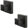 thumbnail image 1 of Juego de 2-Ganchos de pared negros-Ganchos de baño y cocina-Ganchos de baño-Ganchos para toallas de cocina-Ganchos adhesivos Ganchos para toallas negros JM, 1 of 3