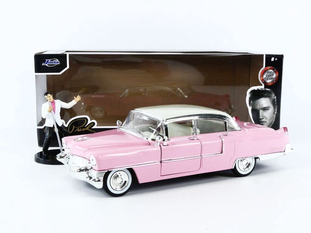 1955 Cadillac Fleetwood Collectible Toy Car with Elvis Presley
