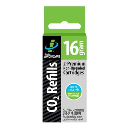 Co2 12g Non Thread - Innovations In Cycling G2170 CO2 Replacement Cartridges - 16 gram Non-Threaded (2pk)