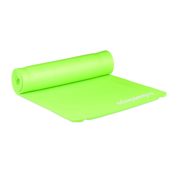 Relaxdays Yoga Mat Pilates Aerobic Exercise Gym Exercise Mat 10 mm Thick, Mailer Padded HBT 1 x