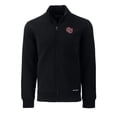 thumbnail image 2 of Men's Cutter & Buck Black Oklahoma Sooners Big & Tall Roam Eco Recycled Full-Zip Jacket, 2 of 3