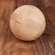 thumbnail image 4 of Nuevo Diseño Iq Brain Teaser Kong Ming Lock 3D Madera Interlocking Burr Puzzles Juego Juguete Bambú Tamaño Pequeño Para Adultos Niños Methold FN002252-00, 4 of 6