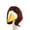 z_J, variant on 3 Pcs Porch Goose Wigs with Hair Clips, Cute Lawn Goose Statue Braid Wig, Porch Goose Outfits Costume for Outdoor Garden Patio Yard Goosey Decoration, Gold
