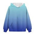 thumbnail image 5 of JUMEYU Toddler Hoodies Hoodie for Girls Hoodie Cute Sweatshirts Kids Clothes Tops 3T 4T (Blue,3-4 Years), 5 of 6