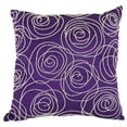 thumbnail image 3 of A&B Home 18"x18" Poly Silk Faux Pearl Embellished Pillow in Fuchsia T37642-FUSC, 3 of 3