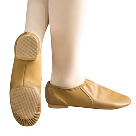 

Dynadans Girl s Leather Upper Slip-on Jazz Shoe