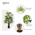 thumbnail image 4 of Artificial rhapis in pot - Dama, 4 of 4