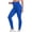 Blue, variant on Butt Lifting Seamless Yoga Leggings for Women Solid Color Tummy Control High Waist Leggings Stretch Runing Biking Outfits Hot Pink