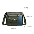 thumbnail image 3 of Bolso Mujer Retro Hombro PU Cuero Bandolera Mujer Diario Verde, 3 of 7