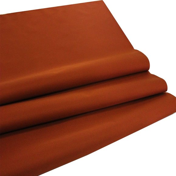 Mybecca Waterproof Canvas Marine Fabric 600 Denier Indoor/Outdoor PU Backing UV Protector Rust 5 Yards