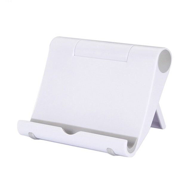 Maytalsory Desktop Phone Holder Foldable Anti Mobile Phone Table Stand Cellphone Folding Bracket white
