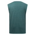 thumbnail image 5 of Men's Summer Fitness Tank Top Broad Shoulder Loose Fit Breathable Workout Running Gym Vest Men's Tops T-Shirt Casual Crew Neck Loose, 5 of 5