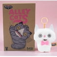 thumbnail image 4 of Fuggler Alley Cats Bag Charm Plush Keyring - Cheeze White, 4 of 6