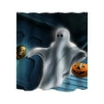 thumbnail image 1 of Yhmxh Rideau de Douche Imprimé Numérique à Thème d'Halloween, Rideau de Salle de Bain, 1 of 1