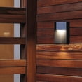 thumbnail image 3 of Lampara Muro Led Exterior Negra Luz Suave Cálida, 3 of 5