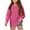 L-Hot Pink281, variant on MEZZALL Girls Long Sleeve Tops Casual Loose Fit Round Neck Hollow Out Blouse Tee Shirt For Teen Girls Comfortable Breathable Daily Wear Holiday Toddler Cartoon Clothing