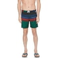 thumbnail image 5 of Original Penguin TRUE BLACK Fixed Waist Volley Swim Trunks, US 31, 5 of 8