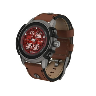 Diesel メンズスマートウォッチ Griffed Gen 6 DZT2040 Diesel DZT2040 Griffed Gen 6 Silver Stainless Steel Bracelet