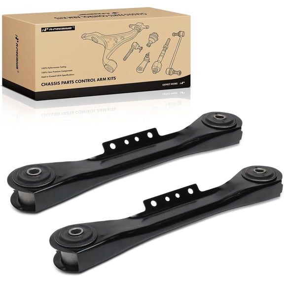 A-Premium 2 x Rear Upper Control Arms, with Bushing, Compatible with Jeep ZJ Series Grand Cherokee 1993-1998, TJ Series Wrangler 1997-2006, TJ 1997-2006