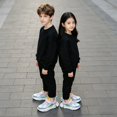 thumbnail image 4 of Boys Girls Sneakers Kid's Running Shoes, Breathable Lightweight Outdoor Sport Casual Tennis Shoes, Training Sneakers for Little Kid/Big Kid, 4 of 11