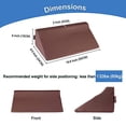 thumbnail image 2 of Pillow Wedge for Sleeping Foam Wedge Pillows Adults Slanted Side Sleeping After Surgery Positioning Triangle Body Back Support Bed Sore Prevention Cus, 2 of 6