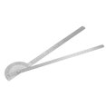 thumbnail image 4 of Angle Finder, 2 Arm Stainless Steel 0-180 Degree 250mm  Scale 0-180 Degrees Angle Protractor Adjustable  For Woodworking For Marking For Carpenter, 4 of 8