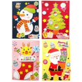 thumbnail image 1 of Kit de creación de tarjetas QIAONIUNIU, tarjetas navideñas DIY para niños, 1 of 7