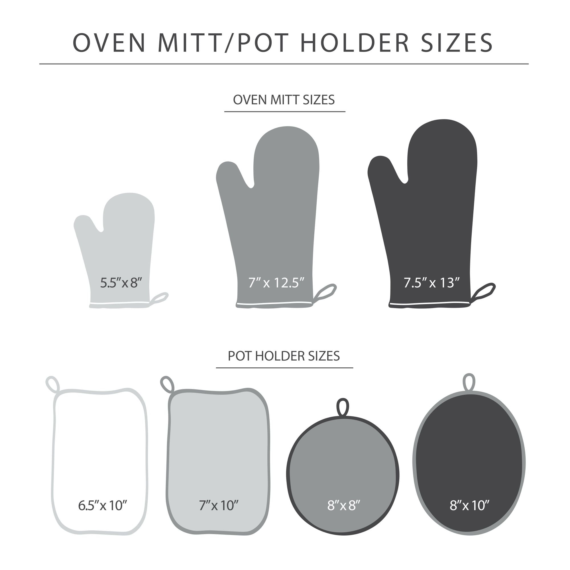 Oven mitts, cotton - 2 pcs, HENDI, 2 pcs., (L)350mm - Hendi