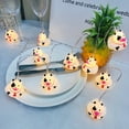 thumbnail image 4 of Cow Ducks String Lights Cow Rubber Duck Light  Black Heart Print Cowboy Fun Duck Night Fairy Decor Light for Cow Theme Birthday  Party  Kids Boys Girls Bedroom, 4 of 12