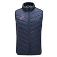 thumbnail image 2 of Heated Vest, 9 Heating Zones Electric Lightweight Heated Vest For Men Women,Skating for Heated Jacket/Sweater Blue S, 2 of 6