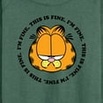 thumbnail image 3 of Garfield - I'm Fine This Is Fine - Women's Lightweight French Terry Long Sleeve Shirt, 3 of 5