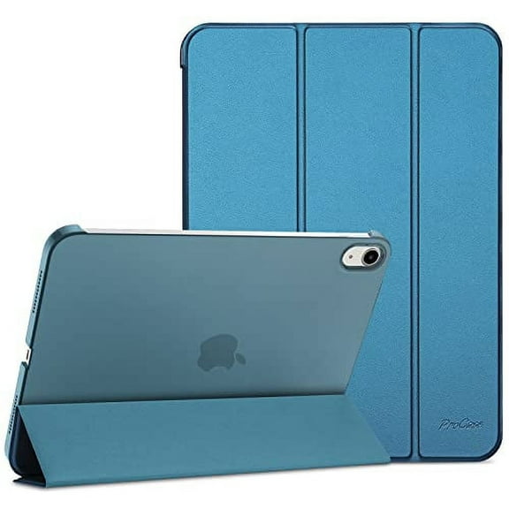 ProCase for iPad 10th Generation Case 2022 iPad 10.9 Inch Case, iPad 10 Case Slim Stand Hard Shell Back Protective Smart Cover for 10.9” iPad 10th Gen 2022 Release A2696 A2757 A2777 -Teal