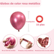 thumbnail image 2 of Decoracion Fiesta Cumpleaños #12 Metal Globos 50 Xtellar rosa, 2 of 3