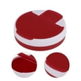 thumbnail image 3 of Unique Bargains 1 Pc 4 Grids Circular Rotating Pill Case Durable for Travel Red, 3 of 6