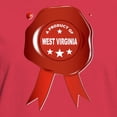 thumbnail image 3 of CafePress - A Product Of West Virginia T Shirt - Women's Traditional Fit Dark T-Shirt, 3 of 4