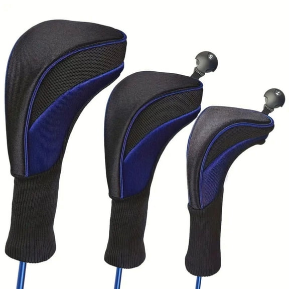 Fairway Wood Head Covers Set for Clubs and Style on the Course 3PCS