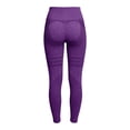 thumbnail image 5 of idosla Anti Cellulite Compression 3D Leggings Women Lifting Tummy Control with Resistance Bands Yoga Pants High Waist (Purple, S), 5 of 6
