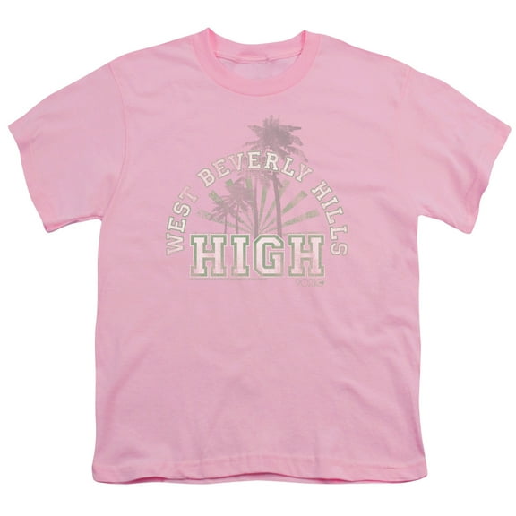 90210 West Beverly Hills High Youth 18/1 T-Shirt Pink
