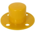 thumbnail image 6 of 4 Pack Traffic Delineator Post Cones with Fillable Base, Adjustable Plastic Safety Barrier with 5Ft Plastic Chain, Traffic Control Warning Parking Lot for Traffic Control and Warning, Yellow, 6 of 7