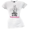 thumbnail image 1 of Lady Gaga Est Ma Valentine T-Shirt Juniors, 1 of 1