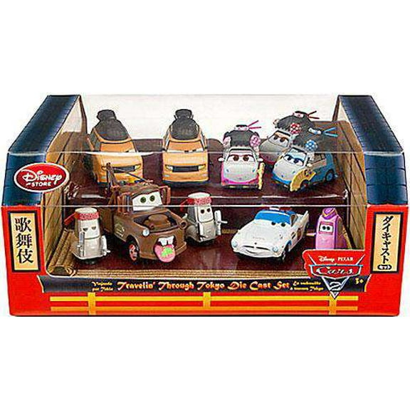 Disney Cars 1:43 Multi-Packs Travelin' Through Tokyo Diecast Car Set