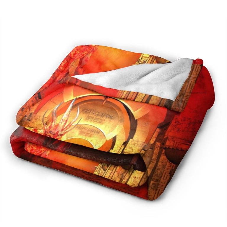 ZICANCN Anti-Pilling Flannel Bed Throw Blankets Hell Demons Devil