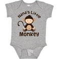 thumbnail image 3 of Inktastic Nana's Little Monkey Boys or Girls Baby Bodysuit, 3 of 5