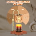 thumbnail image 5 of Candle Warmer Lamp with Timer, Birthday Gifts for Women Mom, House Warming Gifts, Wax Melt Warmers for Jar Candles Home Decor, 5 of 9